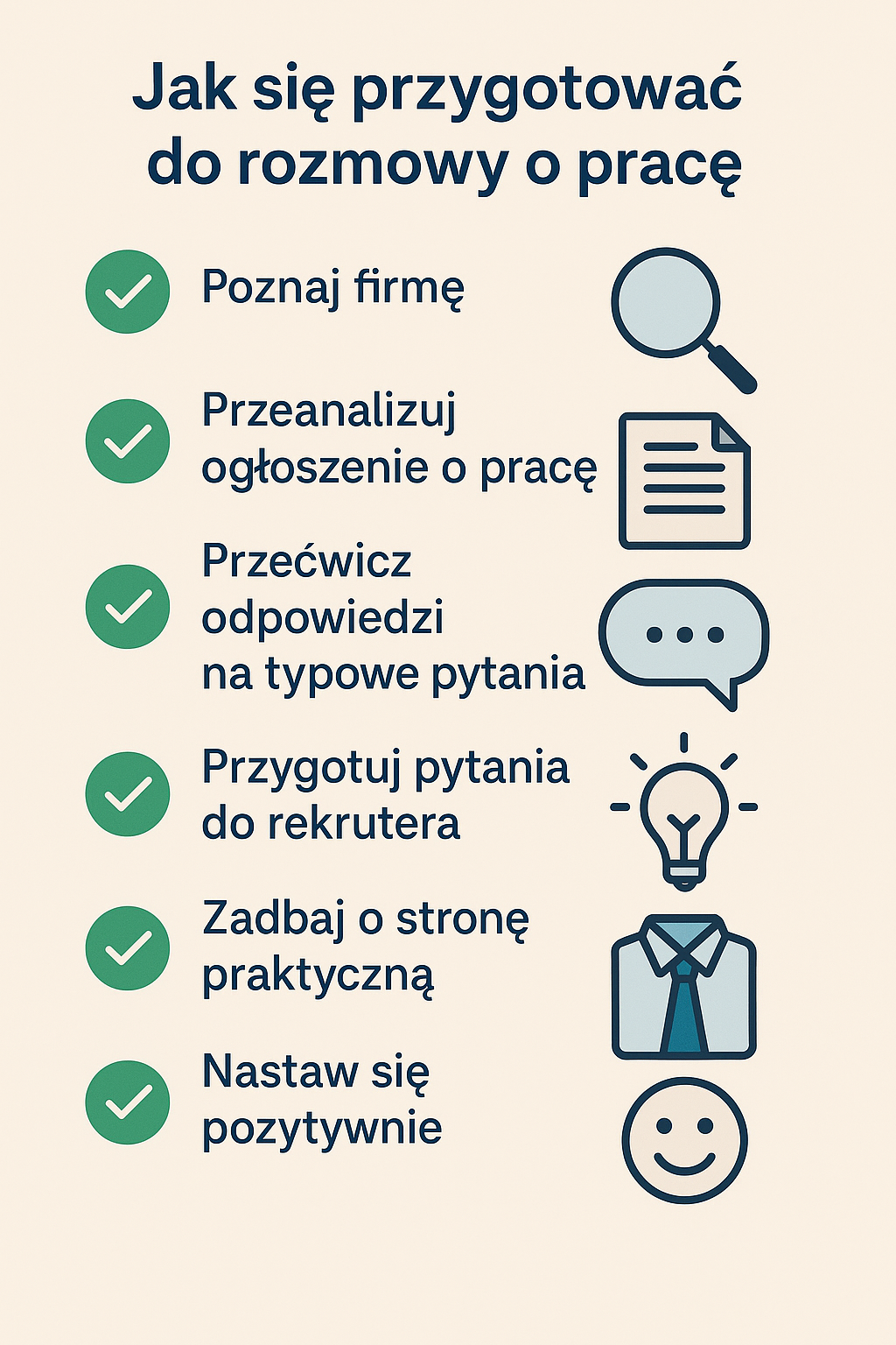 Jak się przygotować do rozmowy o pracę?